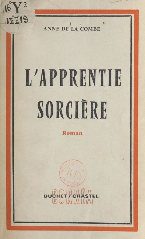 Couverture ebook de L'apprentie sorcière, de Anne De La Combe
