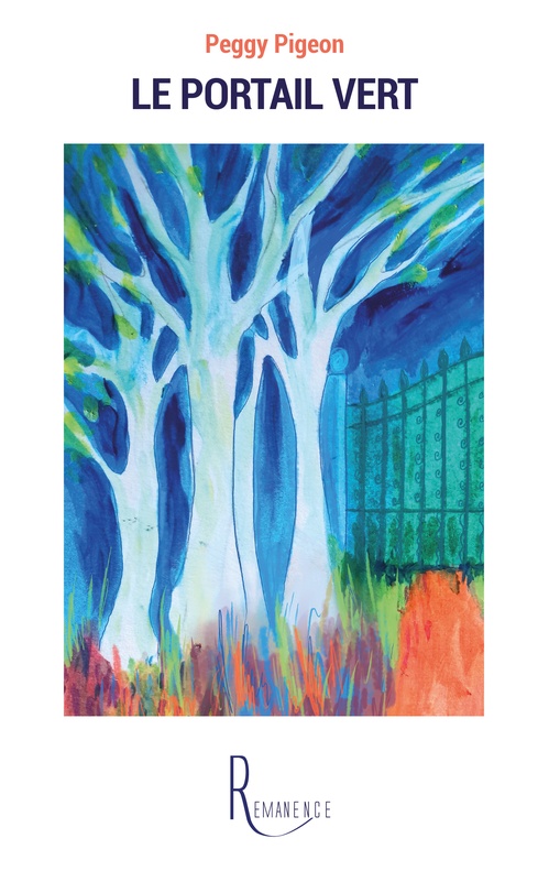 ebook cover of Le portail vert, by Peggy Pigeon