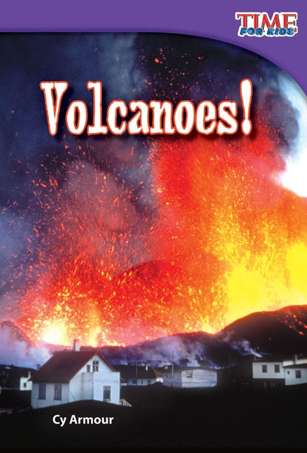 ebook cover of Volcanoes!, by Cy Armour