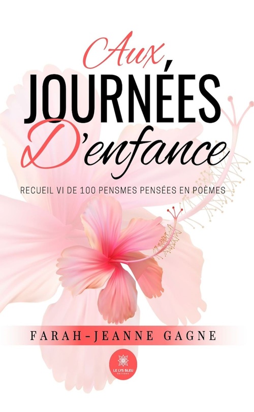 Couverture ebook de Aux journées d'enfance, de Farah-Jeanne Gagne