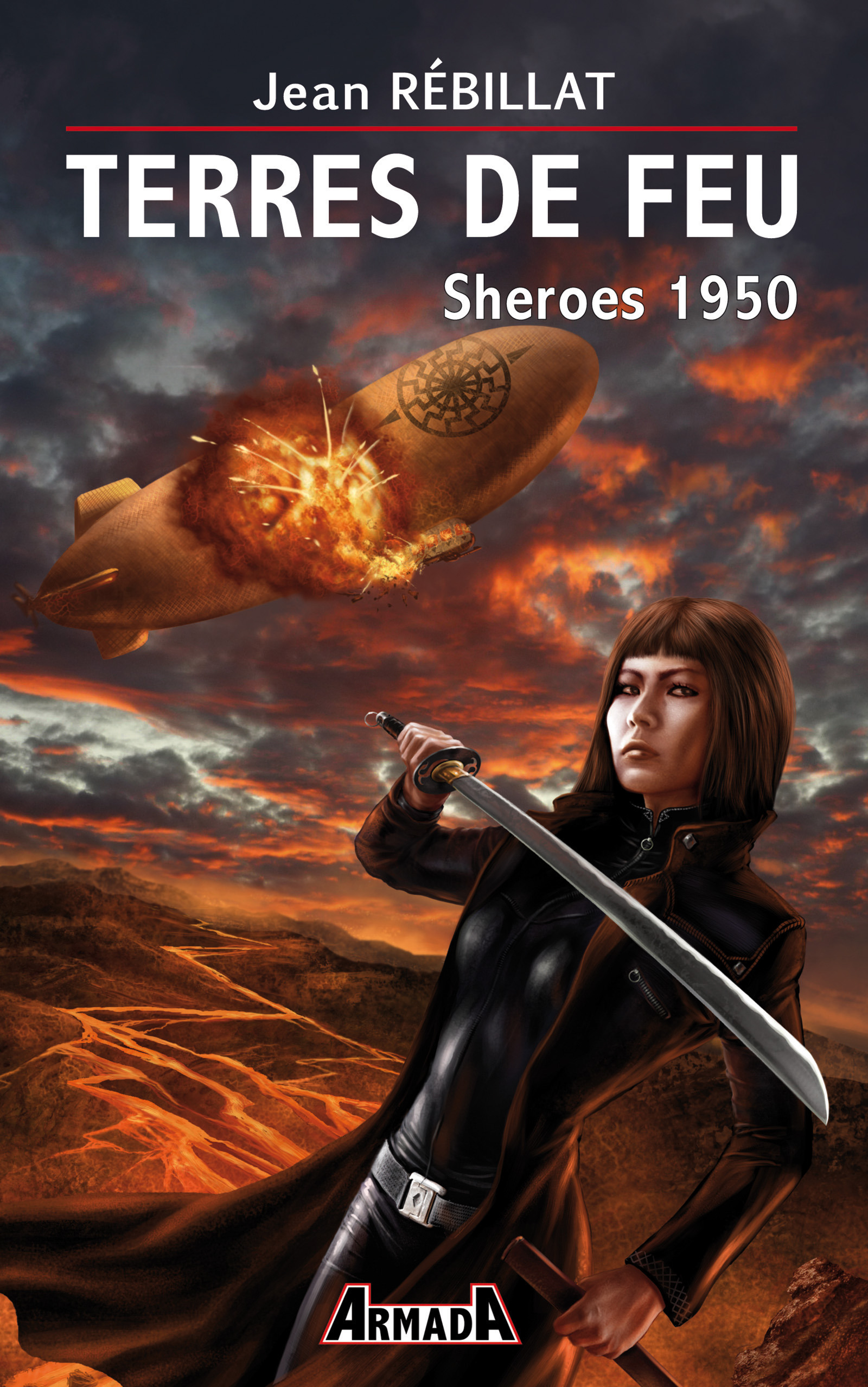 ebook cover of Terres de Feu, by Jean Rebillat