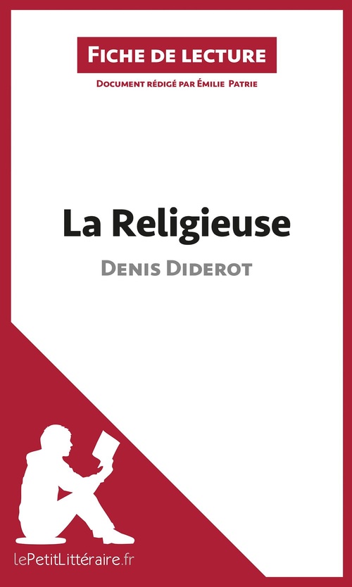 ebook cover of La Religieuse de Denis Diderot (Fiche de lecture), by Emilie Patrie