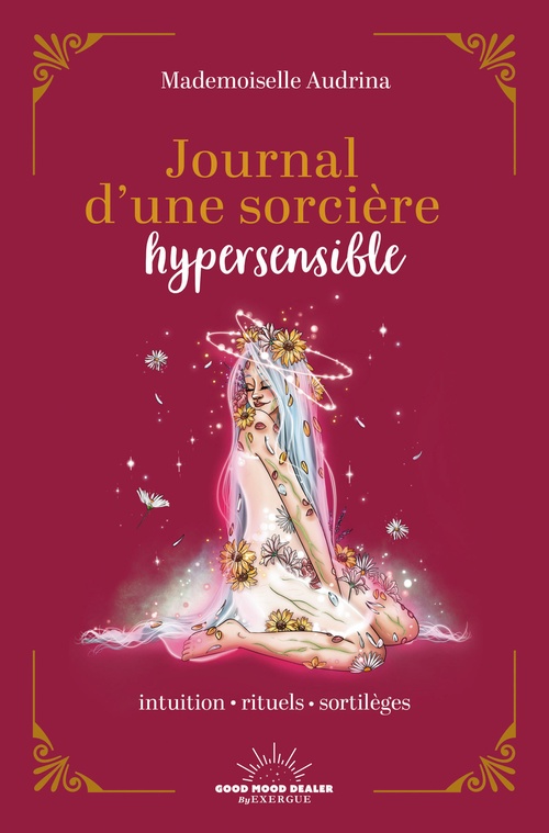 ebook cover of Journal d'une sorcière hypersensible, by Mademoiselle Audrina