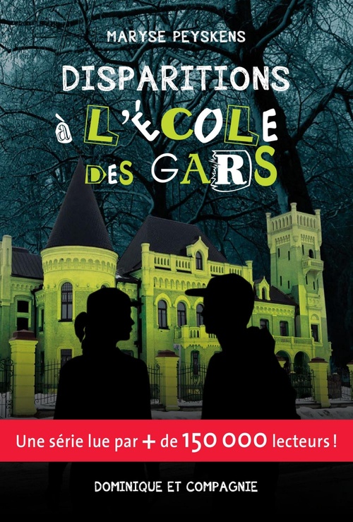 ebook cover of L'école des gars tome 4. Disparition à l'école des gars, by Maryse Peyskens