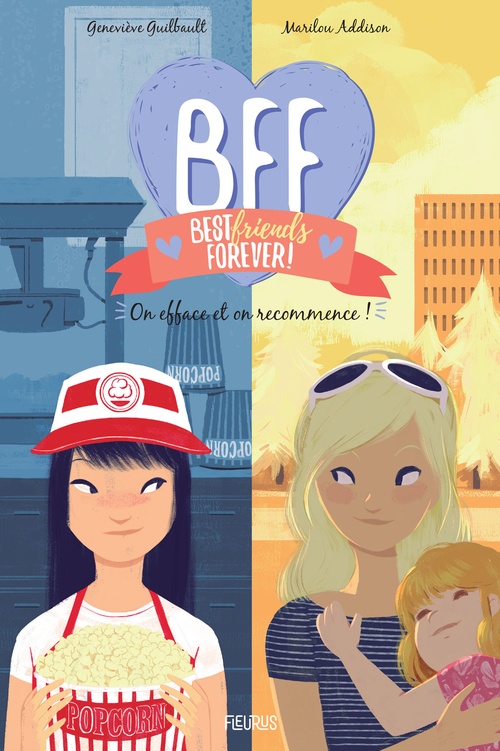 Couverture ebook de On efface et on recommence !, de Marilou Addison, Geneviève Guilbault