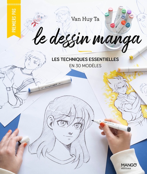 ebook cover of Le dessin manga, by Van Huy Ta