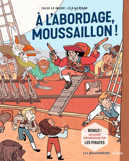 ebook cover of À l'abordage, moussaillon !, by Léa German