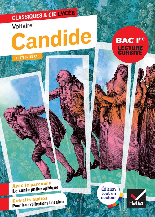 Couverture ebook de Candide, de Voltaire