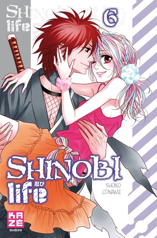 Couverture ebook de Shinobi life T06, de Shoko Conami