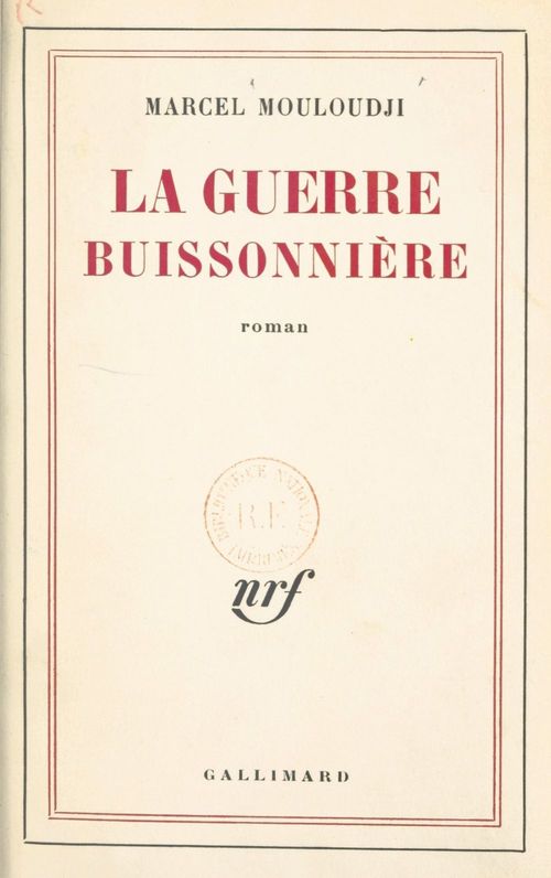 ebook cover of La guerre buissonnière, by Marcel Mouloudji