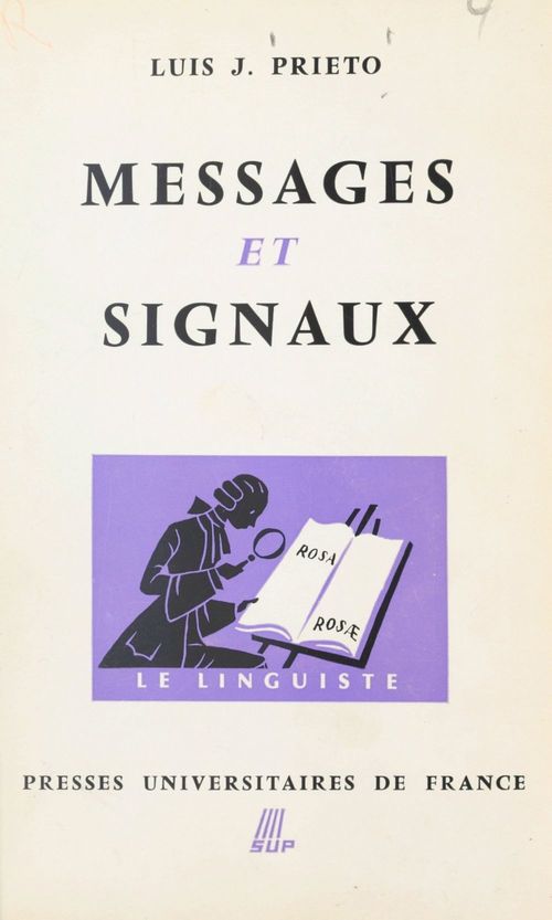 Couverture ebook de Messages et signaux, de Luis Jorge Prieto