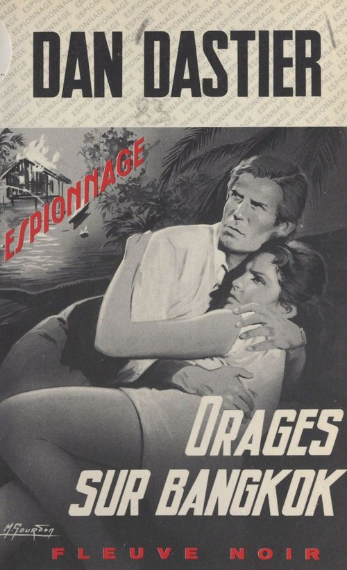 Couverture ebook de Orages sur Bangkok, de Dan Dastier