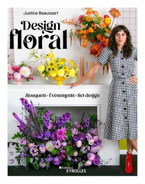 Couverture ebook de Design floral, de Justine Beaussart