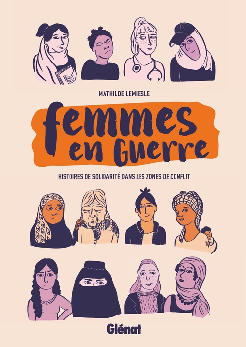 Couverture ebook de Femmes en guerre, de Mathilde Lemiesle