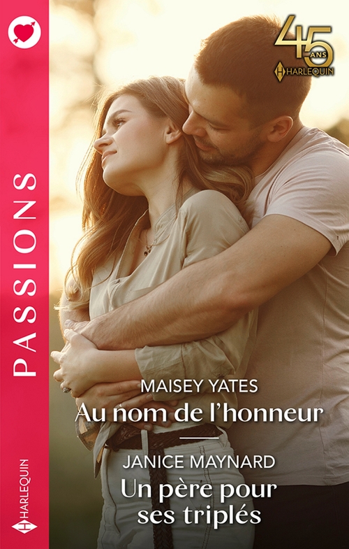 ebook cover of Au nom de l'honneur - Un père pour ses triplés, by Janice Maynard, Maisey Yates