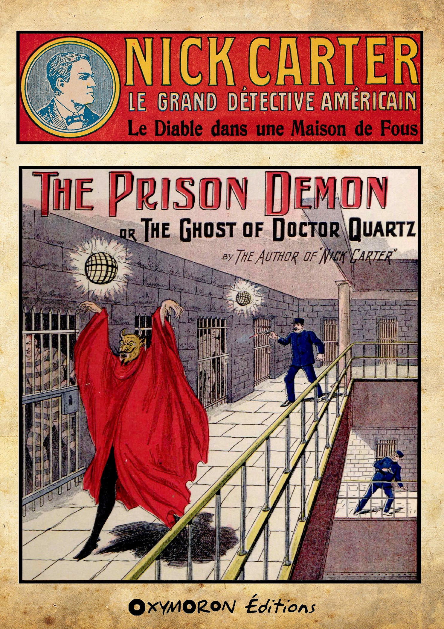 ebook cover of Nick Carter - Le diable dans une maison de fous, by Auteur Inconnu