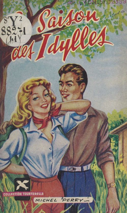 ebook cover of La saison des idylles, by Michel Perry