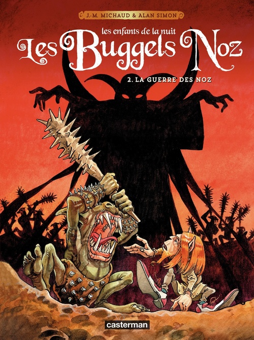 Couverture ebook de Les Buggels Noz (Tome 2) - La guerre des Noz, de Simon/Michaud