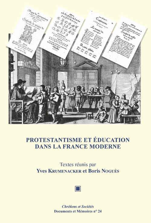 ebook cover of Protestantisme et éducation dans la France moderne, by
