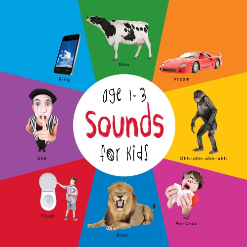 ebook cover of Sounds for Kids age 1-3 (Engage Early Readers: Children's Learning Books), by Dayna Martin