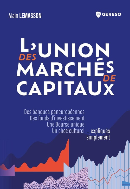 Couverture ebook de L'union des marchés de capitaux, de Alain Lemasson