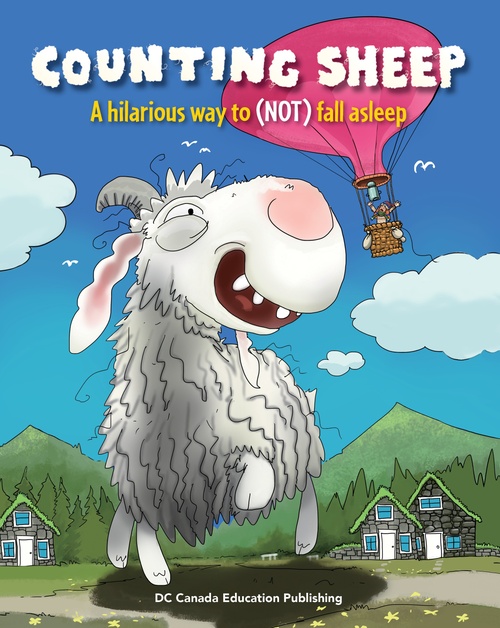 Couverture ebook de Counting Sheep - A Hilarious way to (NOT) fall asleep, de Braden Harrison, Huginn ÞOr Gretarsson