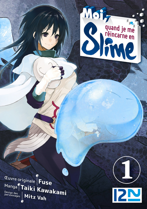 Couverture ebook de Moi, quand je me réincarne en Slime - tome 1, de Fuse, Taiki Kawakami, Vah Mitz