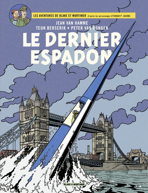 Couverture ebook de Blake & Mortimer - Tome 28 - Le Dernier Espadon, de Jean Van Hamme