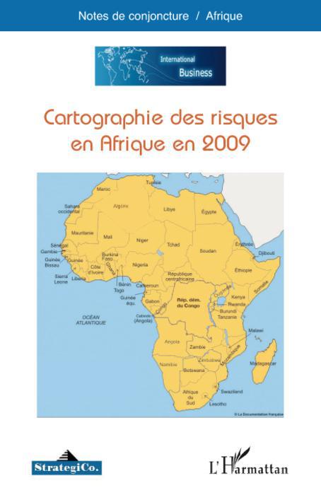 Couverture ebook de Cartographie des risques en Afrique en 2009, de Collectif