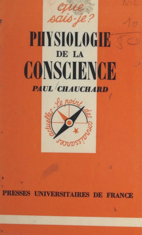 Couverture ebook de Physiologie de la conscience, de Paul Chauchard