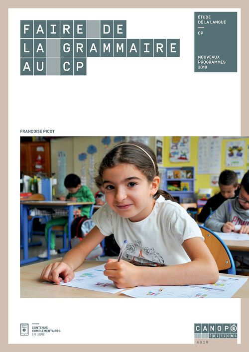ebook cover of Faire de la grammaire au CP (Nouvelle édition), by Françoise Picot