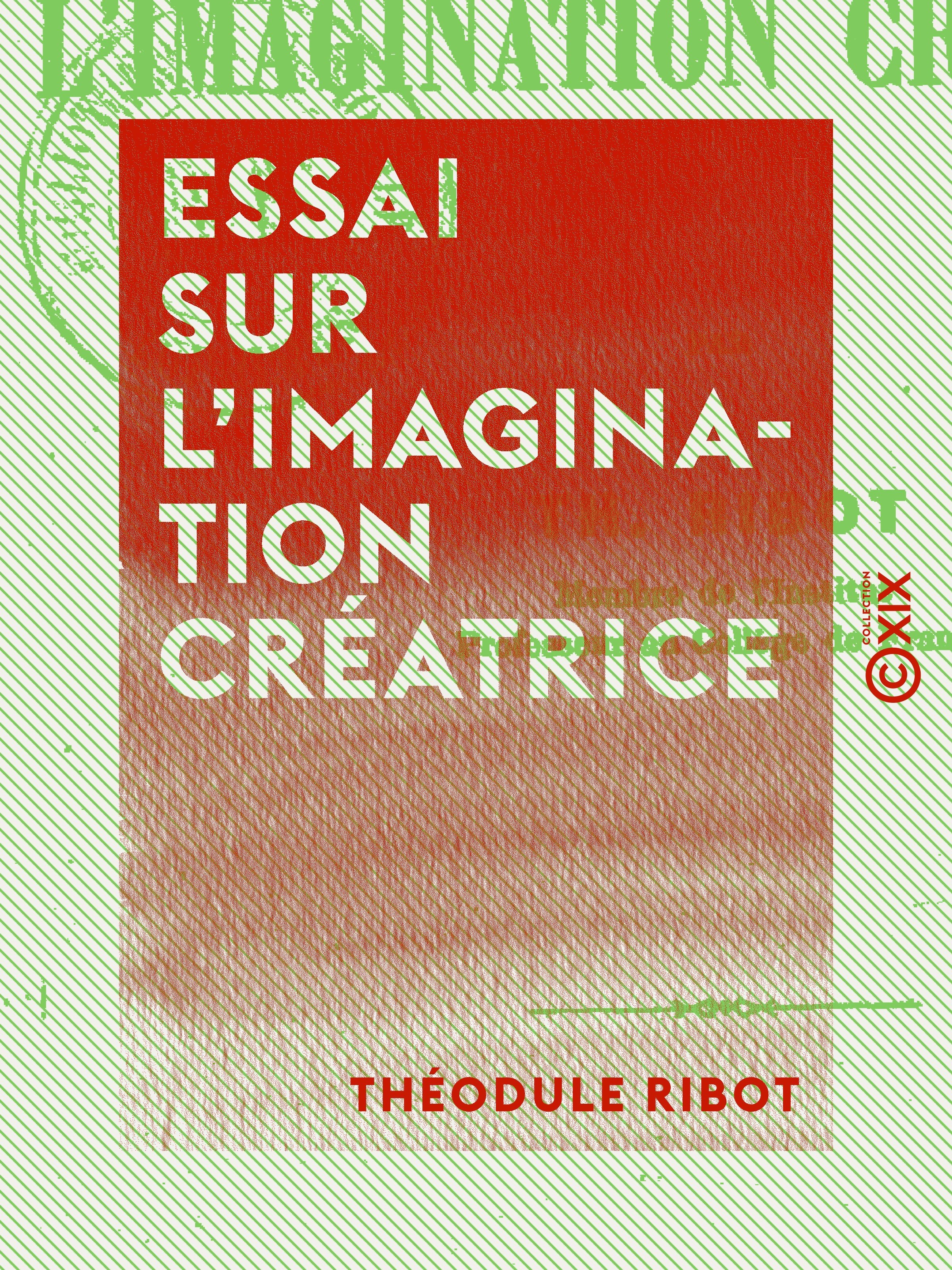 ebook cover of Essai sur l'imagination créatrice, by Theodule Ribot