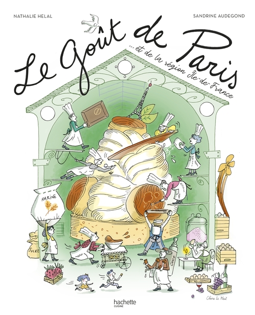 Couverture ebook de Le goût de Paris, de Nathalie Helal
