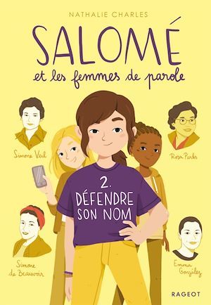 Couverture ebook de Salomé et les femmes de parole - Défendre son nom, de Nathalie Charles