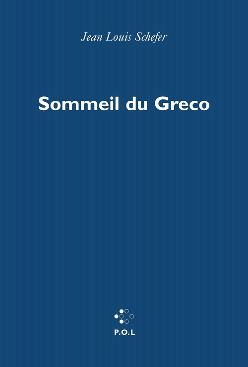 ebook cover of Sommeil du Greco, by Jean-louis Scheffer