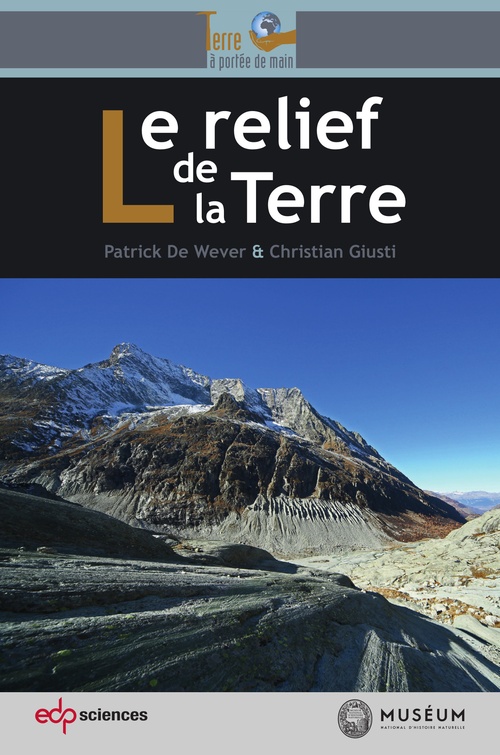 Couverture ebook de Le relief de la Terre, de Philippe De Wever, Christian Giusti