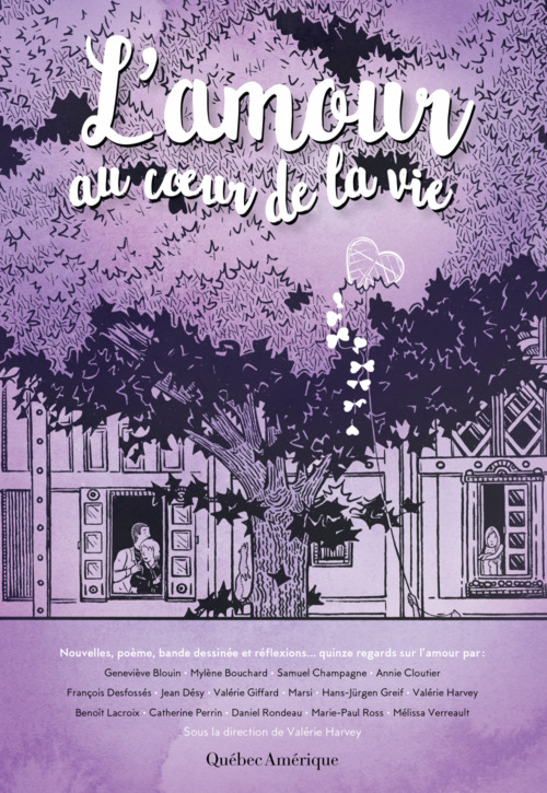Couverture ebook de L'Amour au coeur de la vie, de