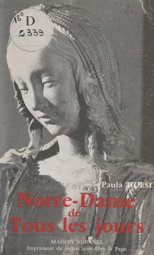 Couverture ebook de Notre-Dame de tous les jours, de Paula Hoesl
