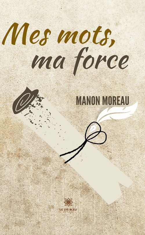 ebook cover of Mes mots, ma force, by Manon Moreau