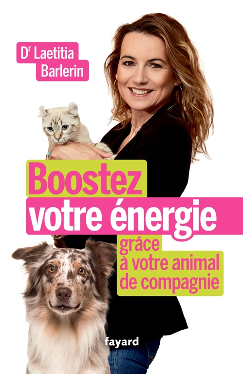 Couverture ebook de Boostez votre énergie grâce à votre animal, de Laetitia Barlerin