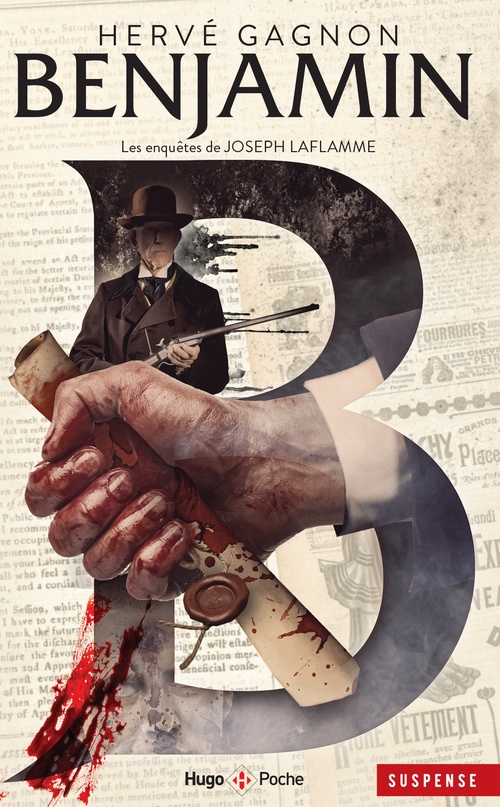 Couverture ebook de Benjamin, de Hervé Gagnon