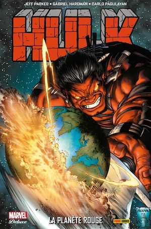 ebook cover of Hulk - La Planète Rouge, by Jeff Parker