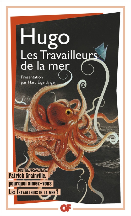 ebook cover of Les travailleurs de la mer, by Victor Hugo