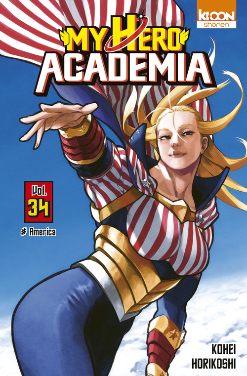 Couverture ebook de My Hero Academia T34, de Kohei Horikoshi