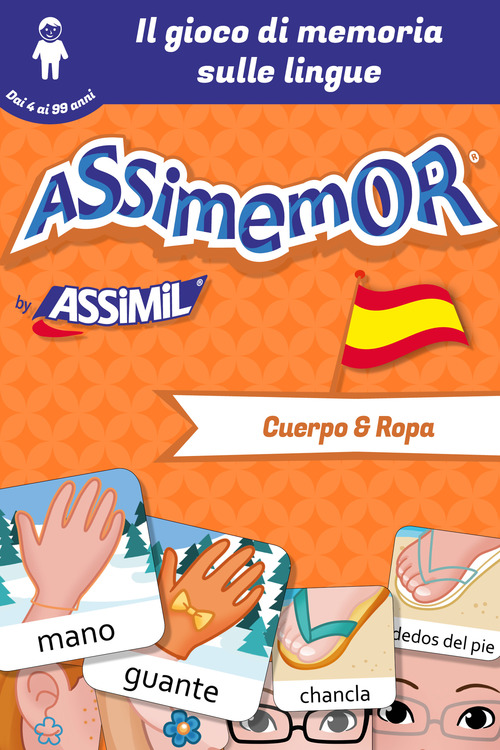 Couverture ebook de Assimemor - Le mie prime parole in spagnolo: Cuerpo y Ropa, de Celadon, Lea Fabre