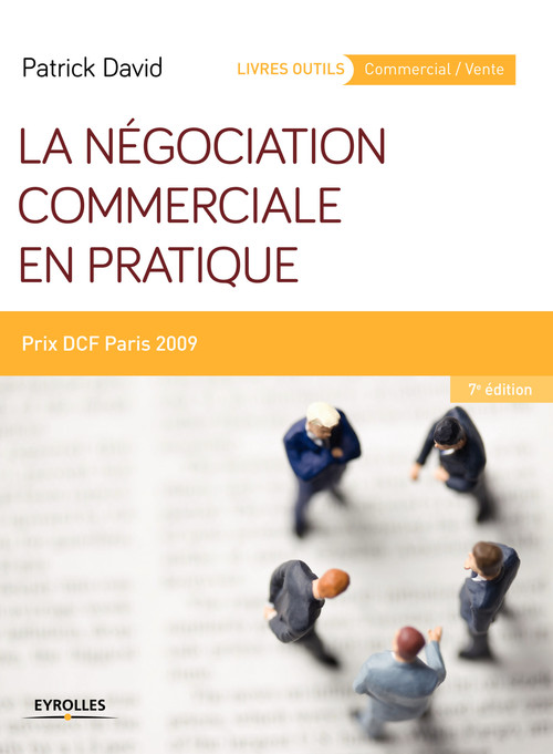 Couverture ebook de La négociation commerciale en pratique, de Patrick David