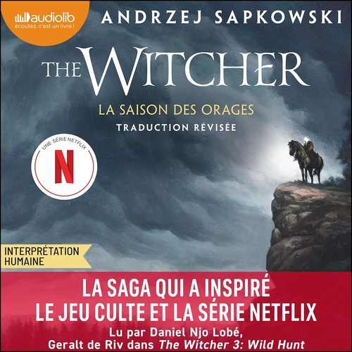 Couverture audiobook de La Saison des orages, de Andrzej Sapkowski