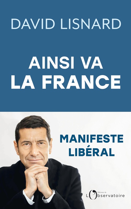 Couverture ebook de Ainsi va la France, de David Lisnard
