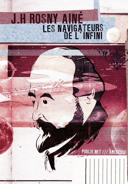 Couverture ebook de Les navigateurs de l'infini, de J.-H. Rosny Aîné