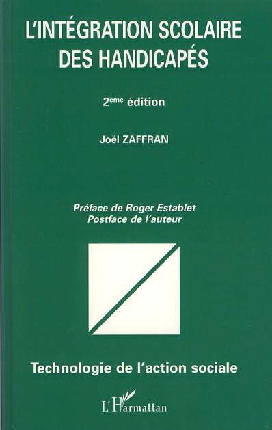 ebook cover of L'intégration scolaire des handicapés, by Joël Zaffran
